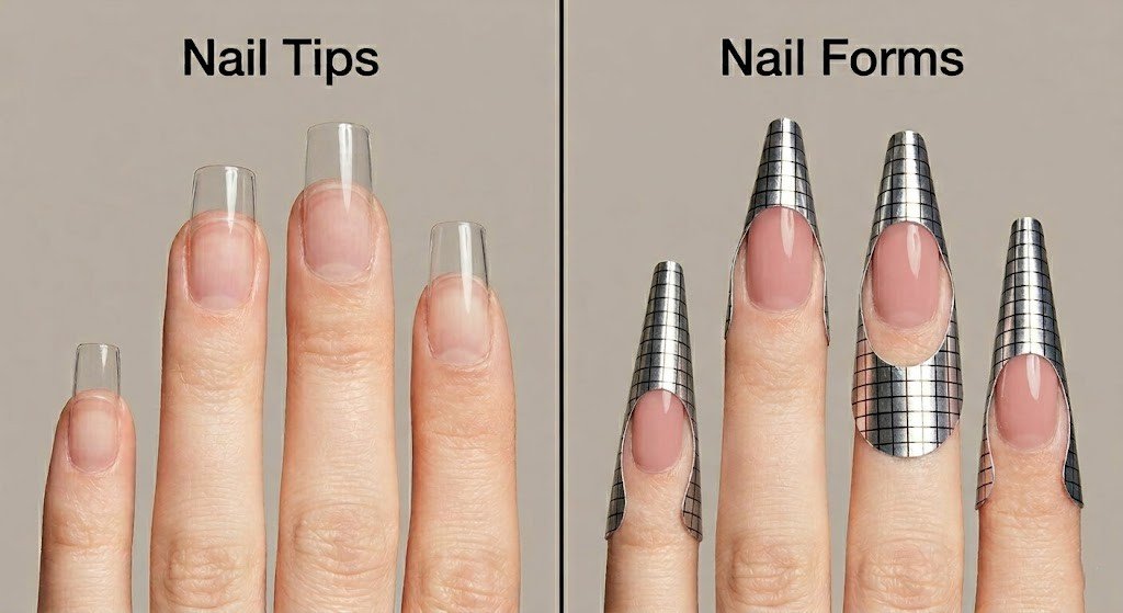 Nail tips - Nail forms 