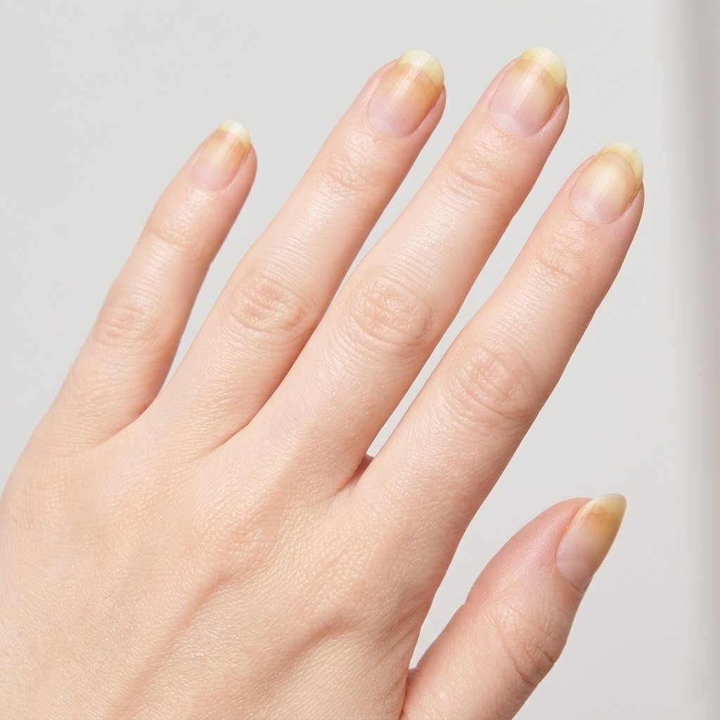 yellowish discolored nails showing signs your nails are telling you about your health